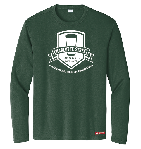 Charlotte Street Pub & Grill Performance Long Sleeve Tee